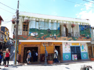 Bunte Häuser in Guatapé