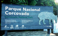 Eingangsschild Corcovado Nationalpark